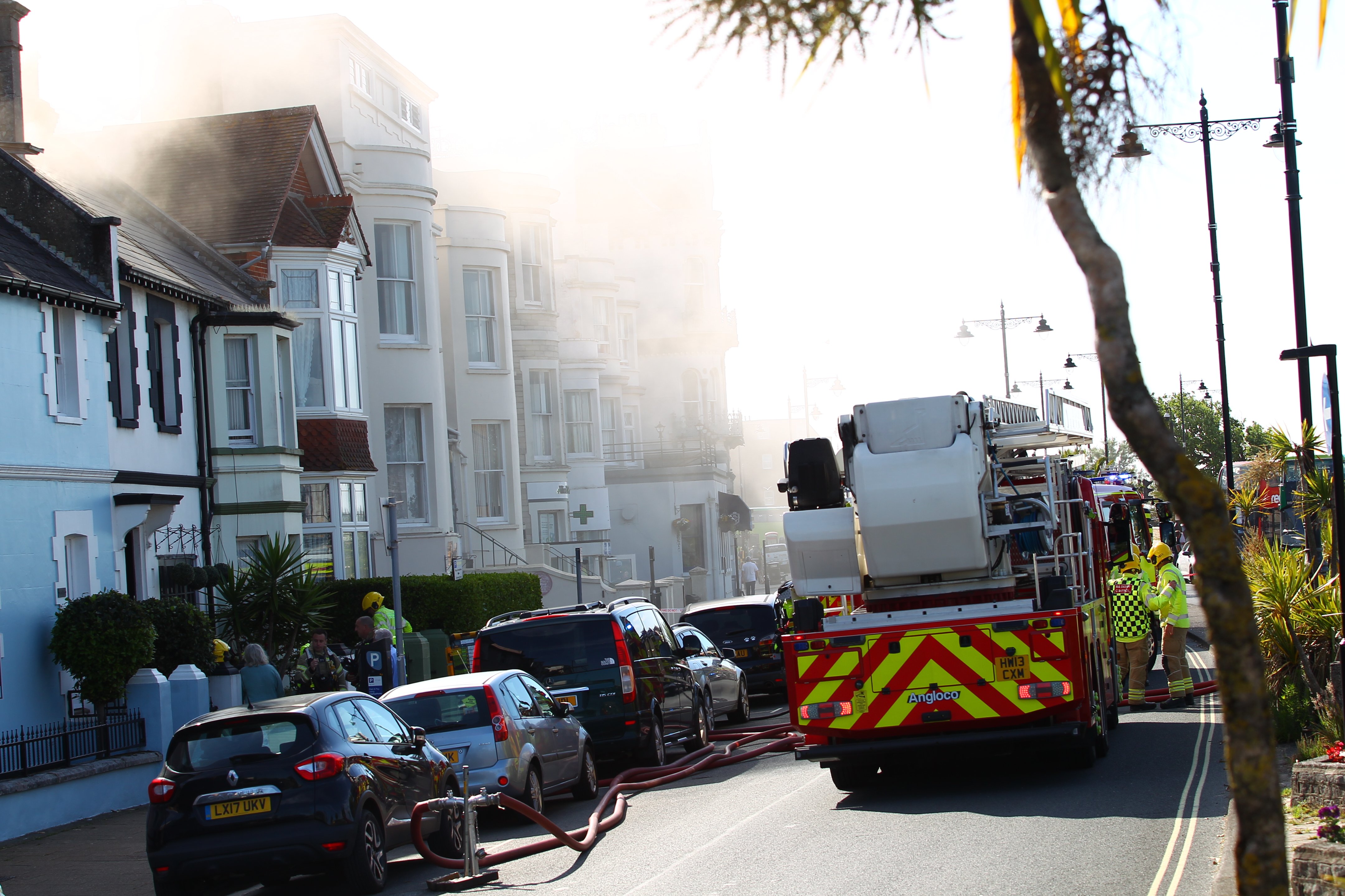 HOUSE FIRE ON RYDE ESPLANADE SEES ISLAND-WIDE RESPONSE