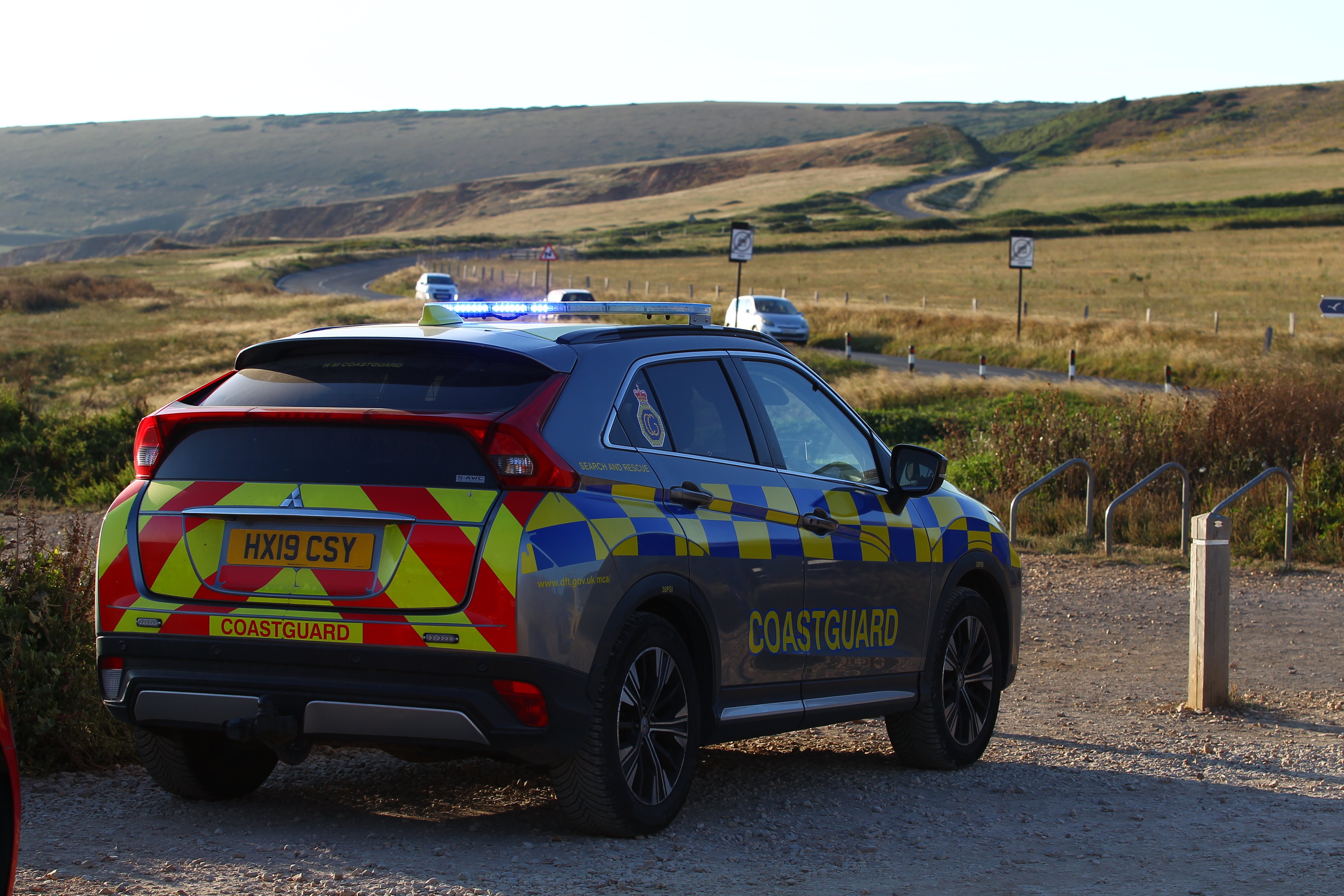 SEARCH FOR MISSING SWIMMER ENDS POSITIVELY AFTER COASTGUARD PAGED TO COMPTON