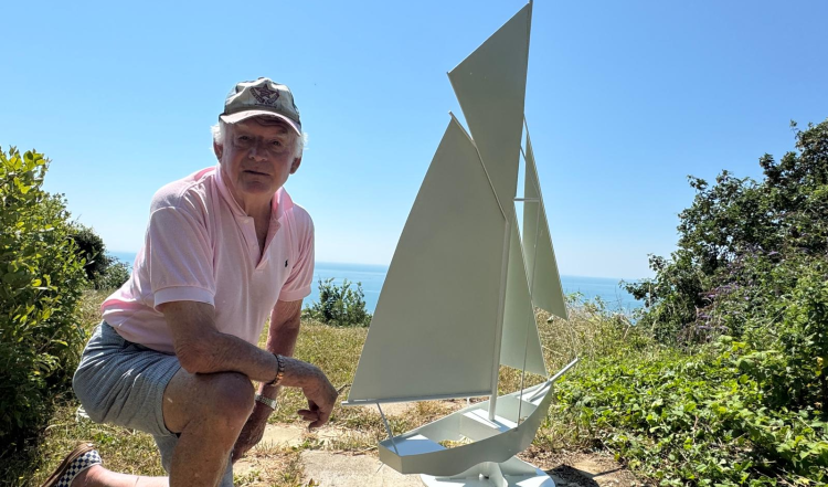 NEW SCULPTURE CELEBRATING SAILING UNVEILED AHEAD OF ROUND THE ISLAND RACE