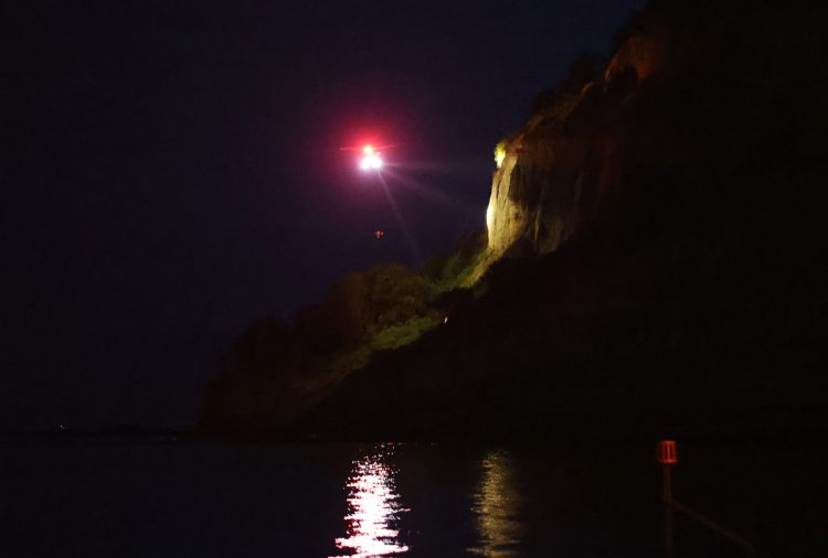 UPDATED: CLIFF SIDE RESCUE TO FREE YOUNG MALE FROM PRECARIOUS POSITION