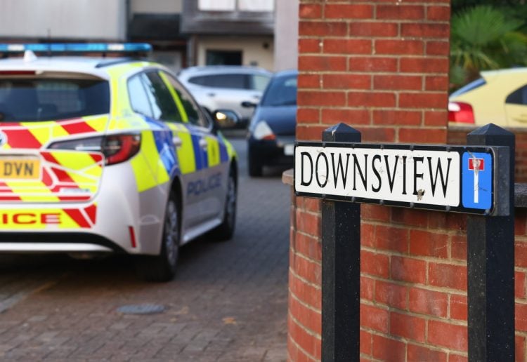 STABBING LEAVES MAN FIGHTING FOR LIFE – POLICE CORDON OFF SANDOWN HOME