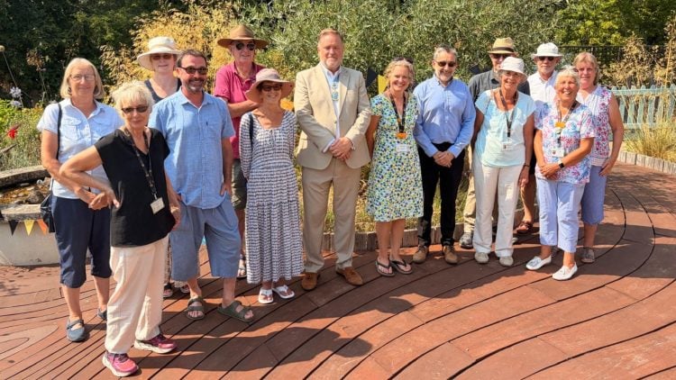 10 YEARS ON: MOUNTBATTEN’S CHELSEA GARDEN REMAINS A PLACE OF PEACE