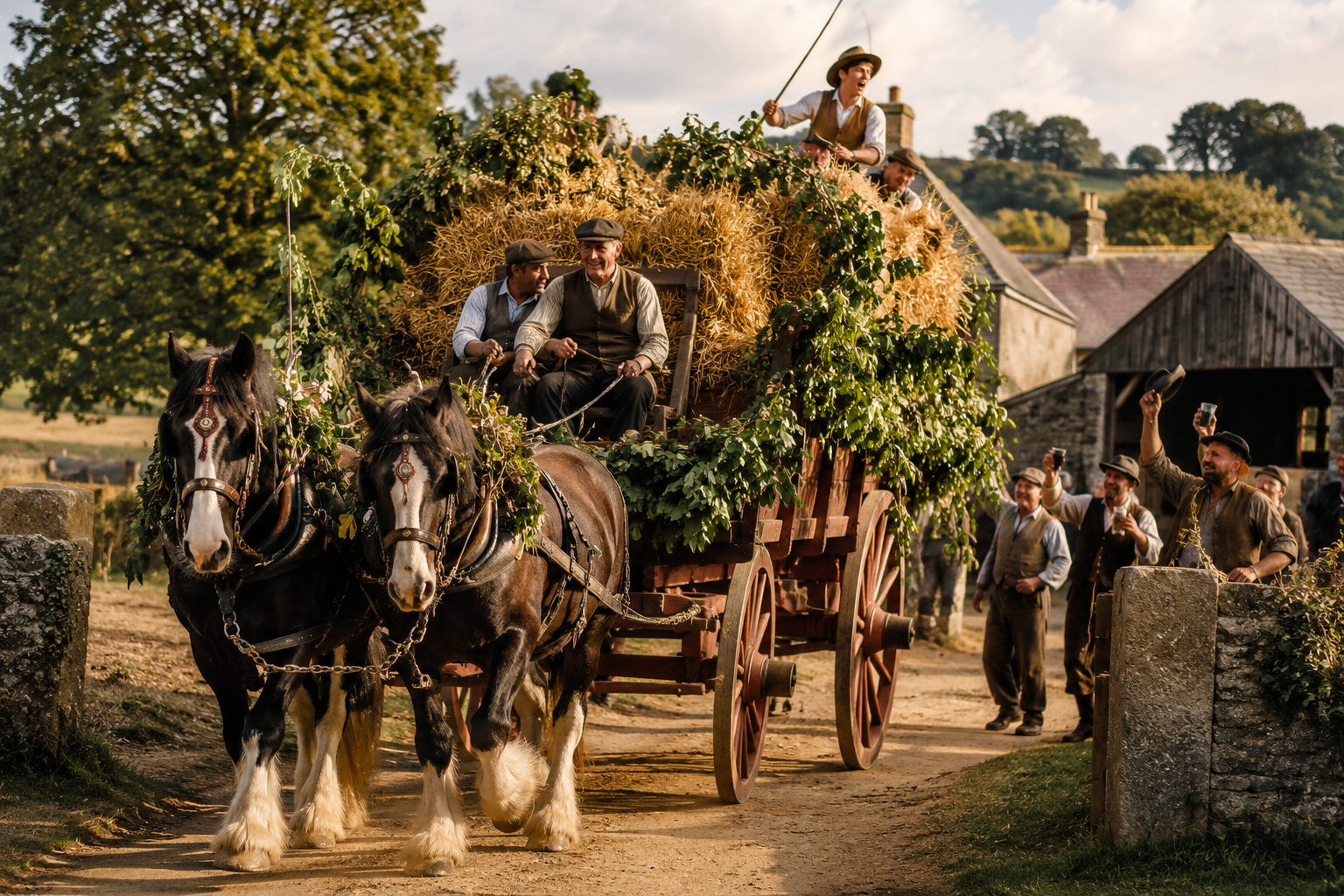 THE LOST ISLE OF WIGHT HARVEST TRADITION THAT ENDED WITH A FEAST