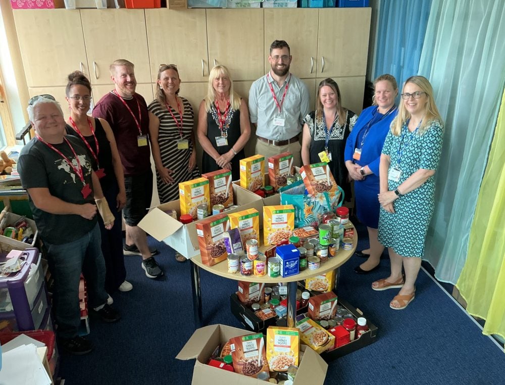 FOOD HAMPERS TO HELP FAMILIES IN THE BAY THROUGH SUMMER HOLIDAYS