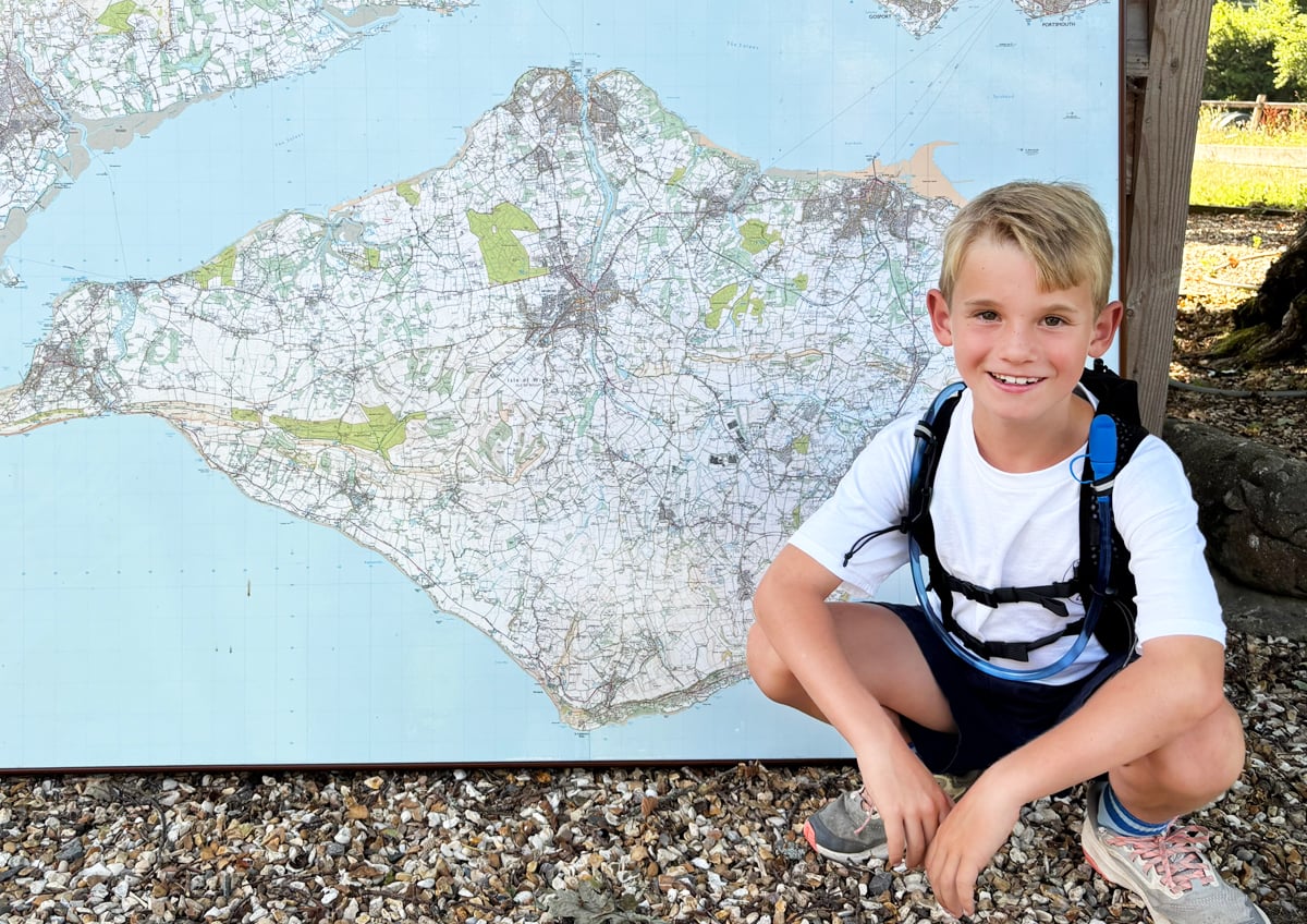 8-YEAR-OLD BOY TO RUN ENTIRE ISLE OF WIGHT COASTLINE TO RAISE MONEY FOR RNLI