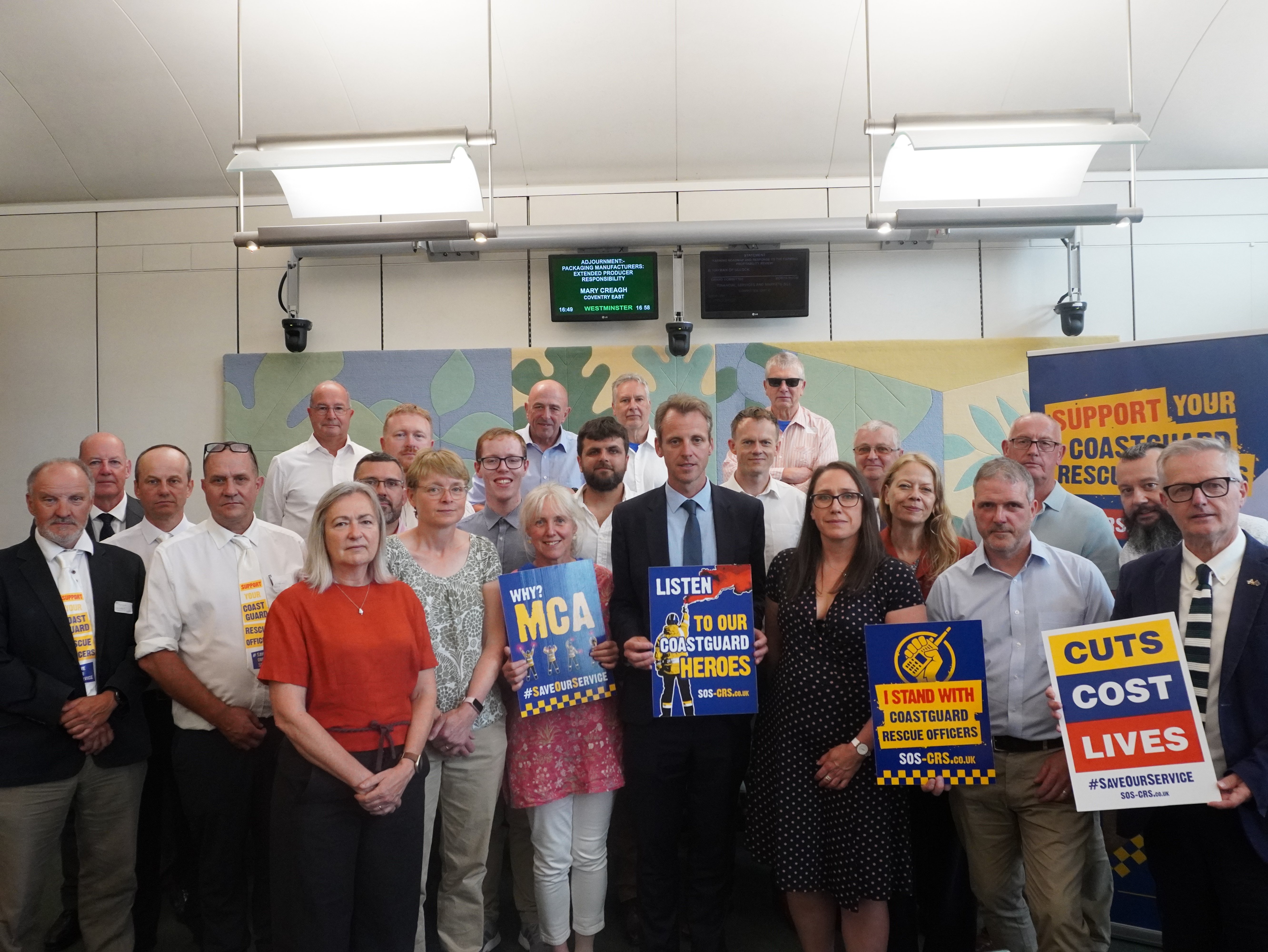 MP BRANDS COASTGUARD POLICY U-TURN AS ‘VERY WELCOME NEWS’