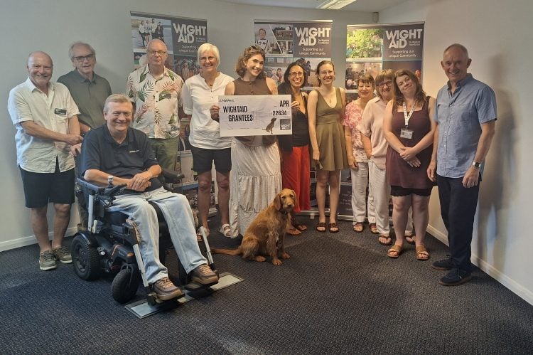 WEST WIGHT CENTRE SCOOPS £10,000 SHARE OF LATEST WIGHTAID GRANT