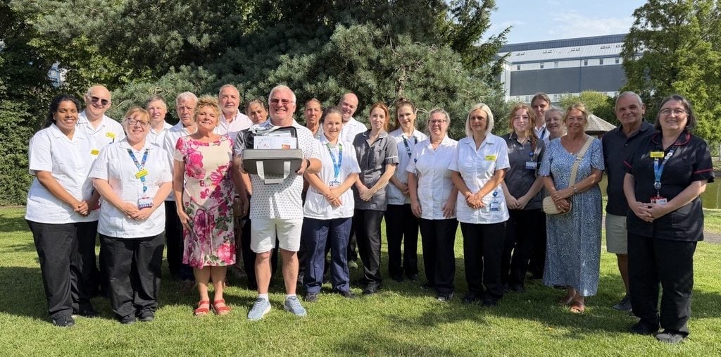 FAMILY’S DONATION HELPS ISLE OF WIGHT PODIATRY TEAM BUY SPECIALIST EQUIPMENT