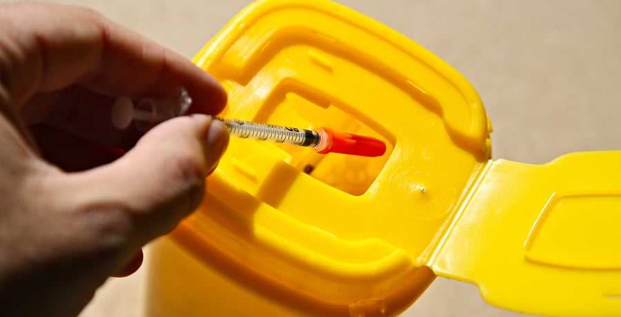 COUNCIL SAYS SHARPS SERVICE IS STABILISING AFTER REPORTS OF CONTAINER SHORTAGES