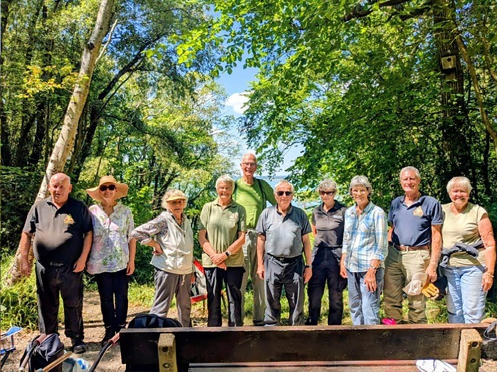 NEW FOREST VOLUNTEERS CONTINUE 20-YEAR TRADITION OF HELPING HAND AT FORT VICTORIA