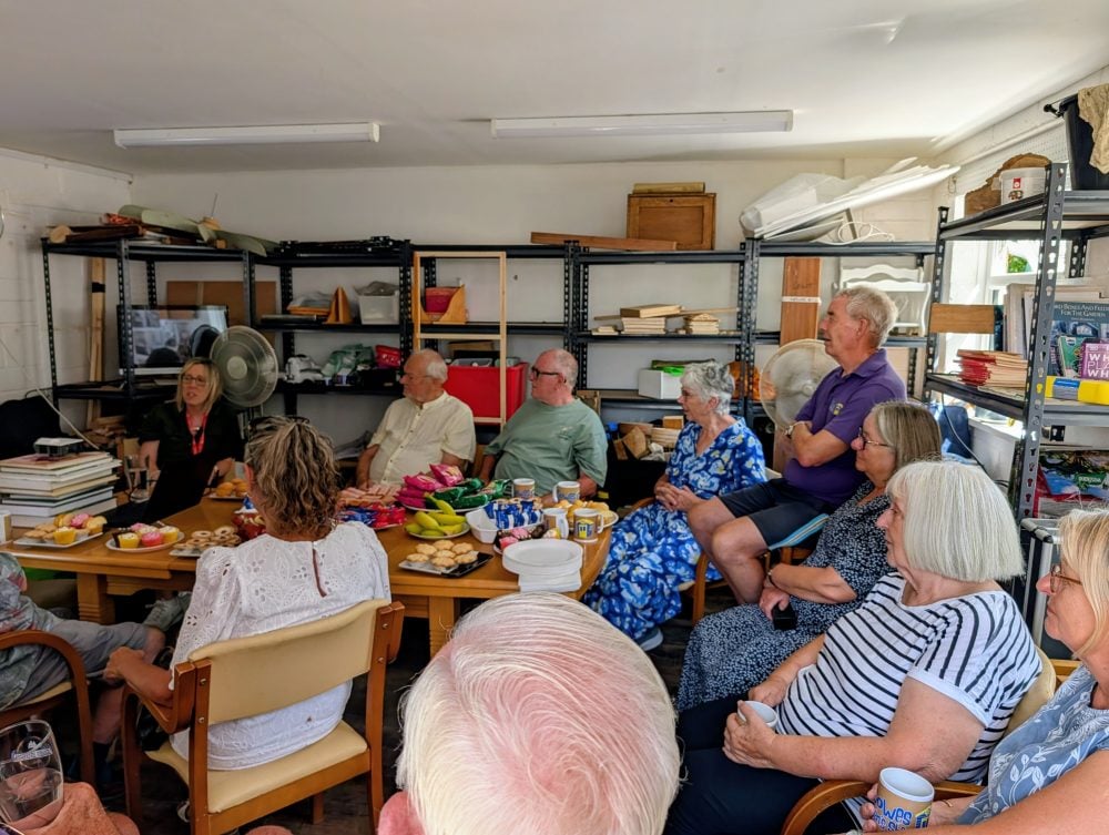COWES MEN’S SHED MEMBERS GIVEN EYE-OPENING LOOK INSIDE ISLE OF WIGHT’S RECYCLING SYSTEM