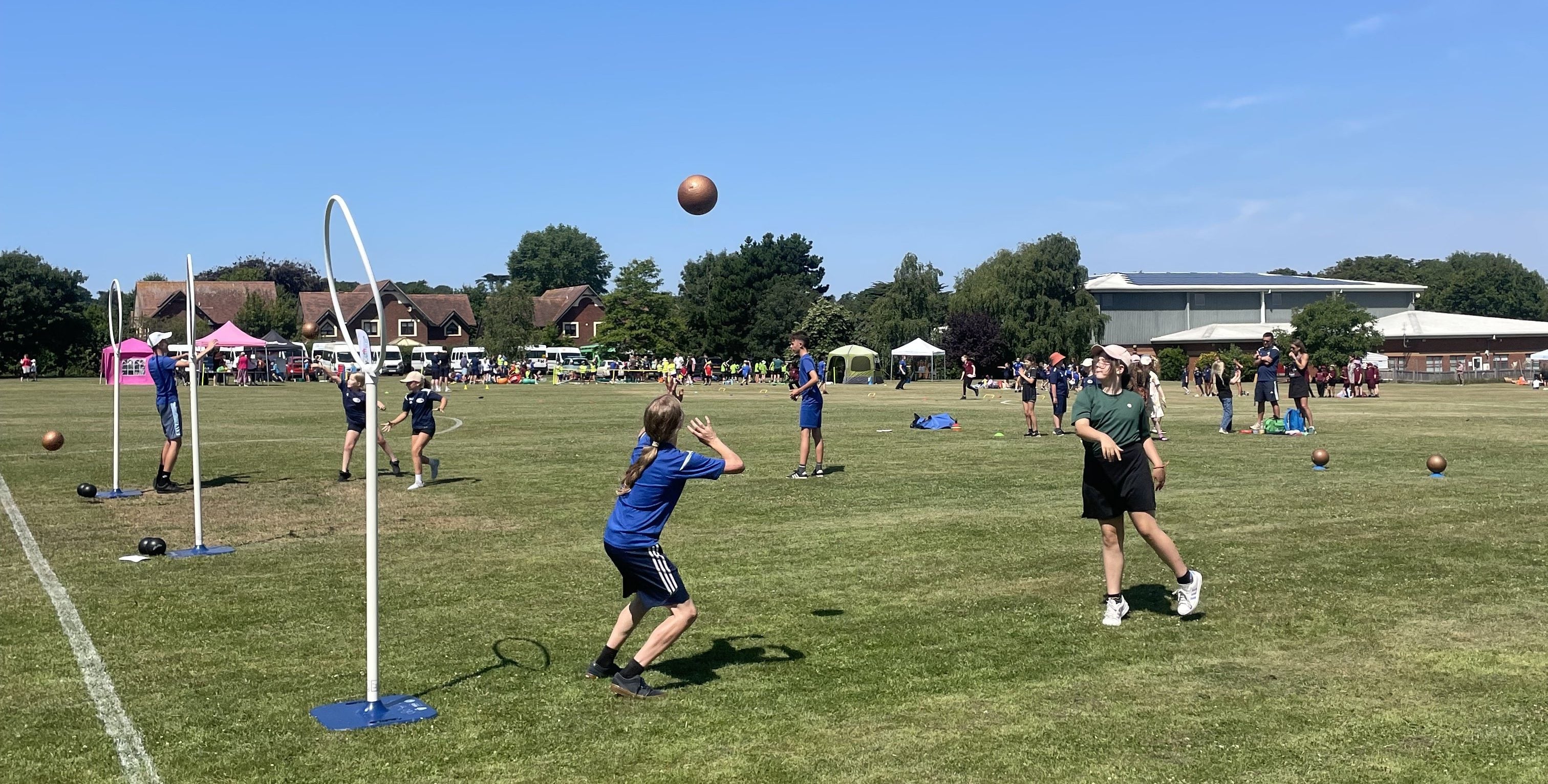 PUPILS FROM ISLE OF WIGHT SCHOOLS EMBRACE SPORT AND TEAMWORK AT LATEST PEACH GAMES