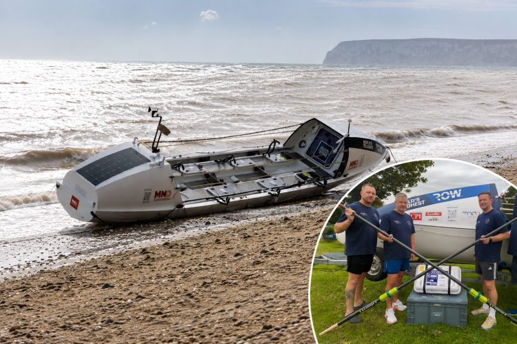 EXCLUSIVE: ROWERS THANK RESCUERS AND ISLANDERS AFTER DRAMATIC BROOK CAPSIZE