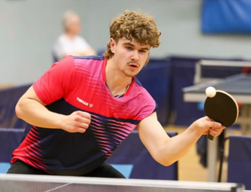 ISLE OF WIGHT’S RYAN CATES REACHES SEMI-FINALS AT SOUTHAMPTON TABLE TENNIS OPEN