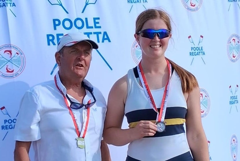 RYDE ROWERS RECORD STRING OF PODIUM FINISHES AT POOLE REGATTA
