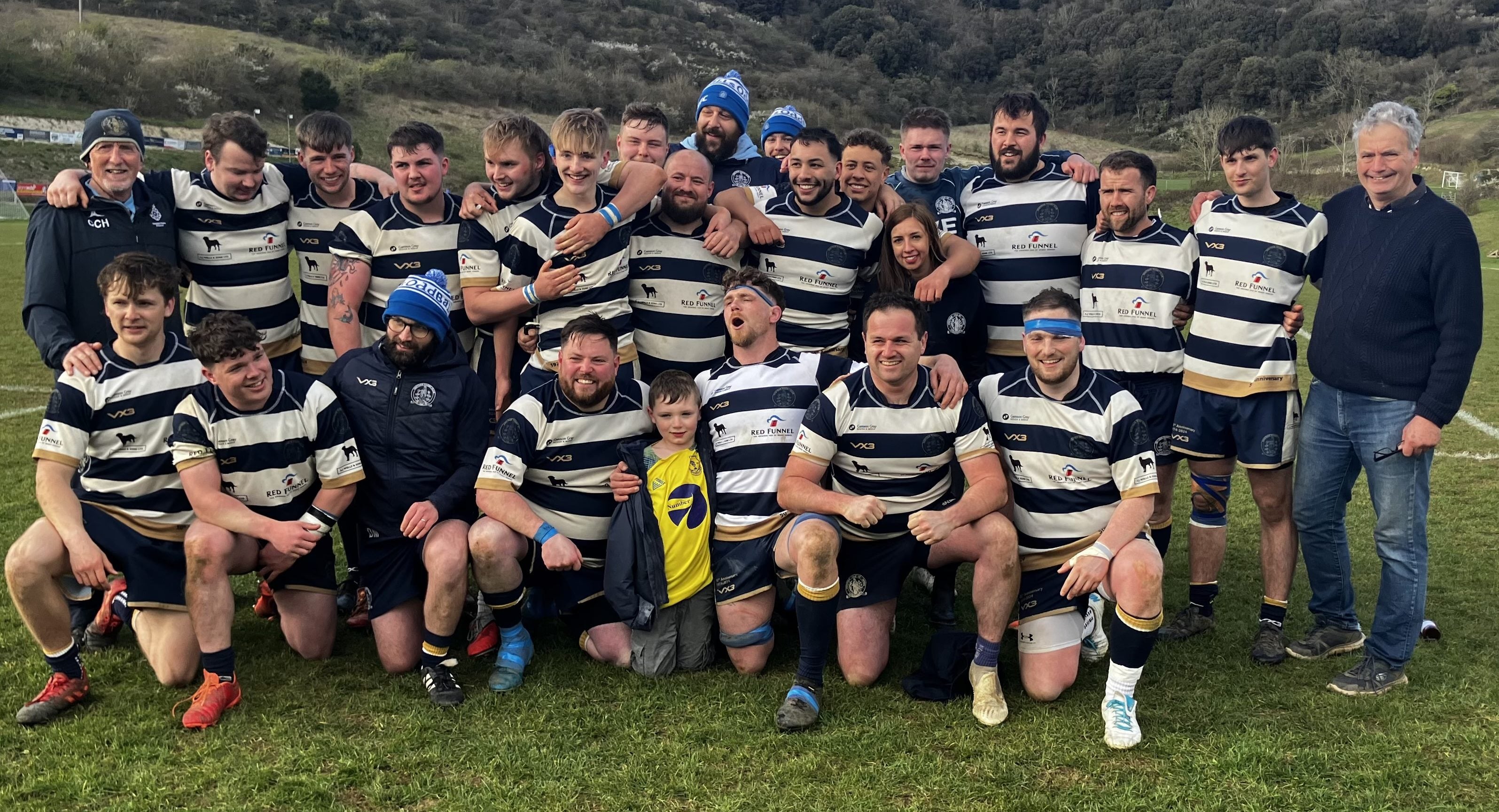 VENTNOR RFC CELEBRATES 50 YEARS AS RED FUNNEL BACKS CLUB’S BRIGHT FUTURE