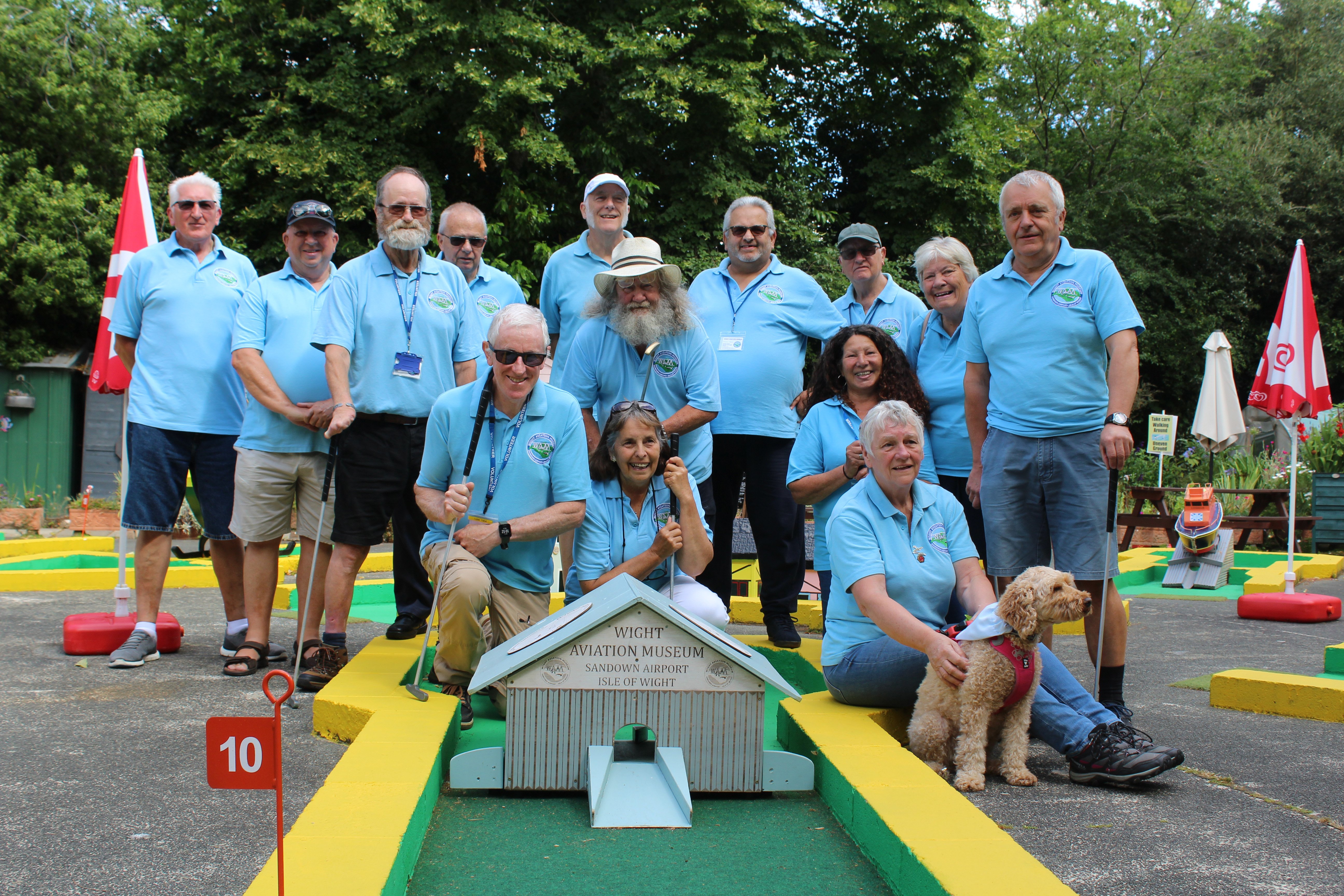 WIGHT AVIATION MUSEUM JOINS ISLAND LANDMARKS ON SHANKLIN CRAZY GOLF COURSE