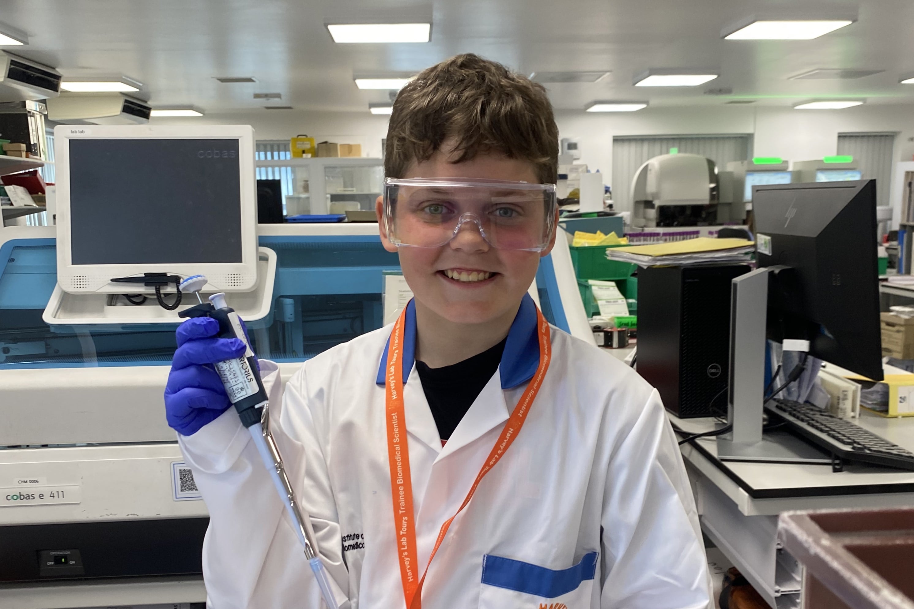 HARVEY’S LAB TOURS LAUNCHED AT ST MARY’S TO HELP YOUNG PATIENTS UNDERSTAND THEIR CARE