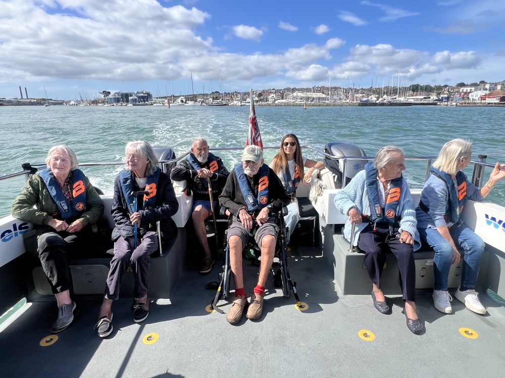 OLD CHARLTON HOUSE RESIDENTS TAKE TO THE WATER THANKS TO 2 LOCAL CHARITIES