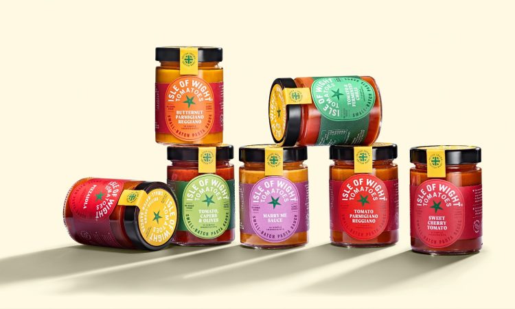 ISLE OF WIGHT TOMATOES LAUNCHES FIRST-EVER PREMIUM PASTA SAUCE RANGE