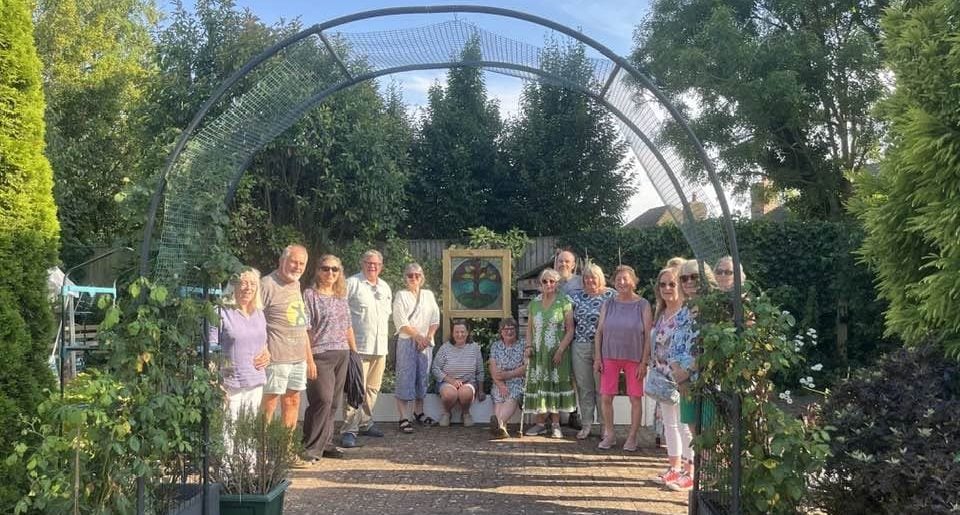 COMMUNITY-CREATED STAINED GLASS ‘TREE OF LIFE’ UNVEILED AT HAVENSTREET COMMUNITY CENTRE