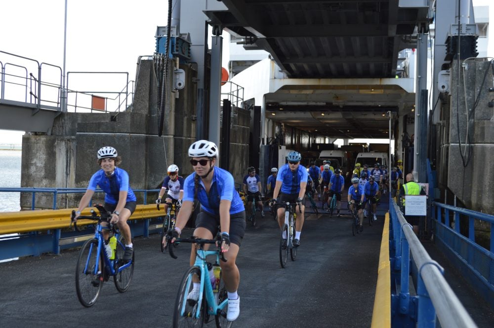 POLICE OFFICERS SET OFF ON 300-MILE CHARITY RIDE IN MEMORY OF FALLEN COLLEAGUES