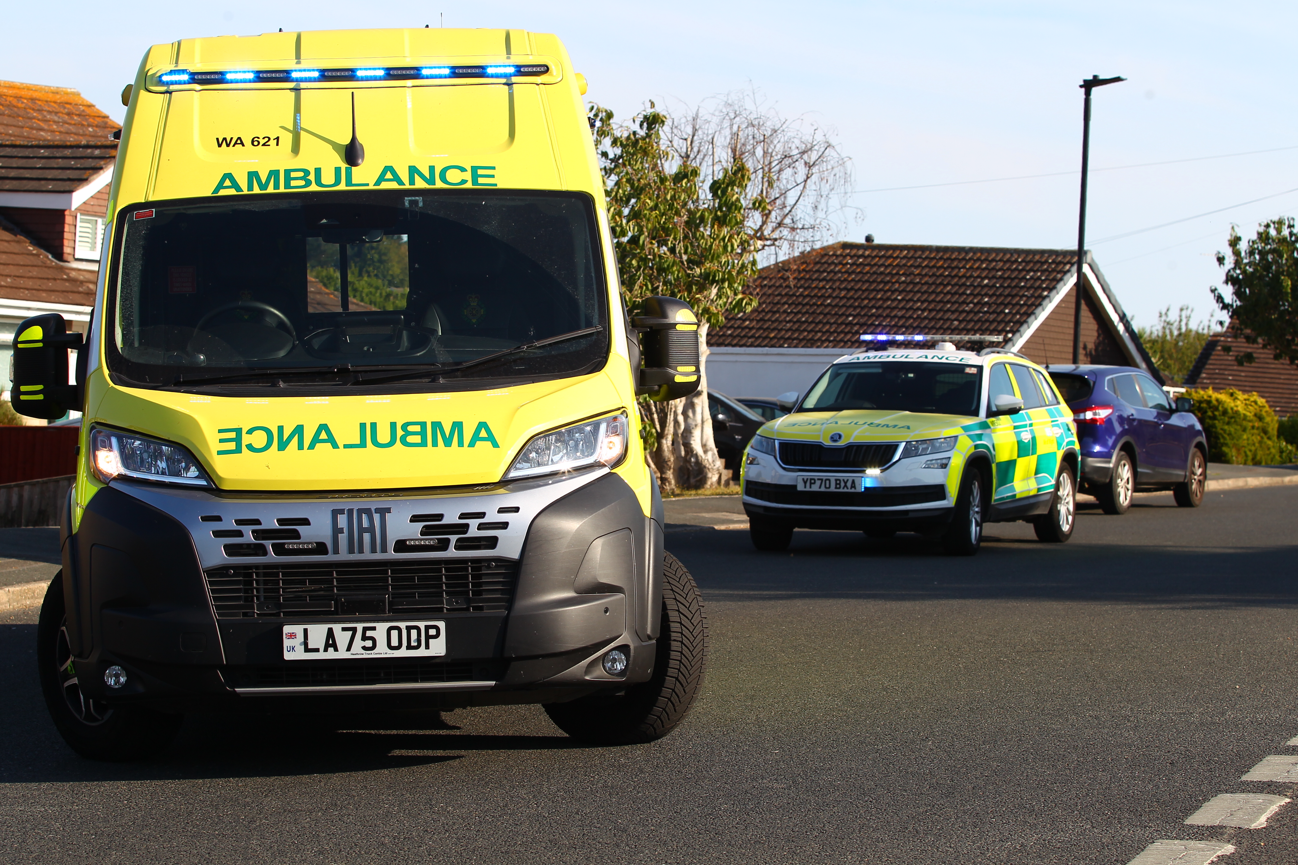 AIR AMBULANCE SCRAMBLED TO SEAVIEW IN SECOND MEDICAL EMERGENCY