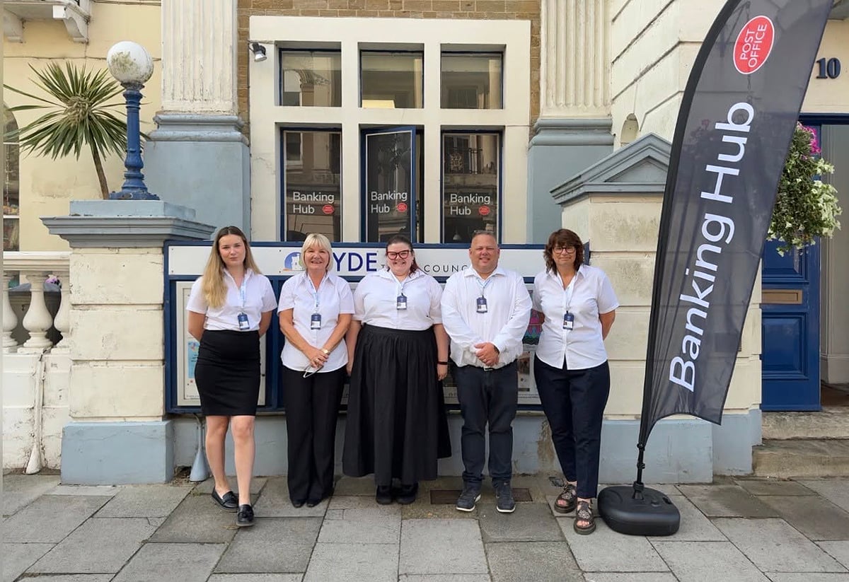 ISLE OF WIGHT’S SECOND BANKING HUB OPENS TEMPORARY HOME IN RYDE