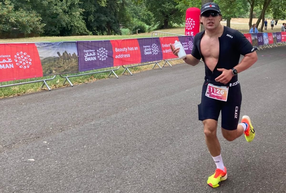 ISLANDER BEN COMPLETES IRONMAN CHALLENGE AFTER MAKING UP HIS OWN 2.4-MILE SWIM