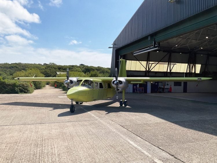 BEMBRIDGE-BUILT ISLANDER BEGINS TESTING AHEAD OF SEPTEMBER FLIGHT