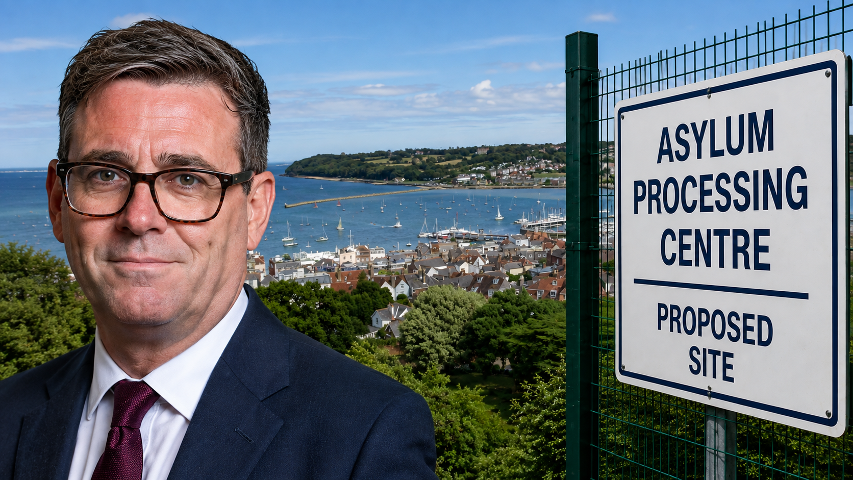 BURNHAM ADVOCACY WEBSITE ‘PROPOSES’ ASYLUM CENTRE FOR THE ISLE OF WIGHT