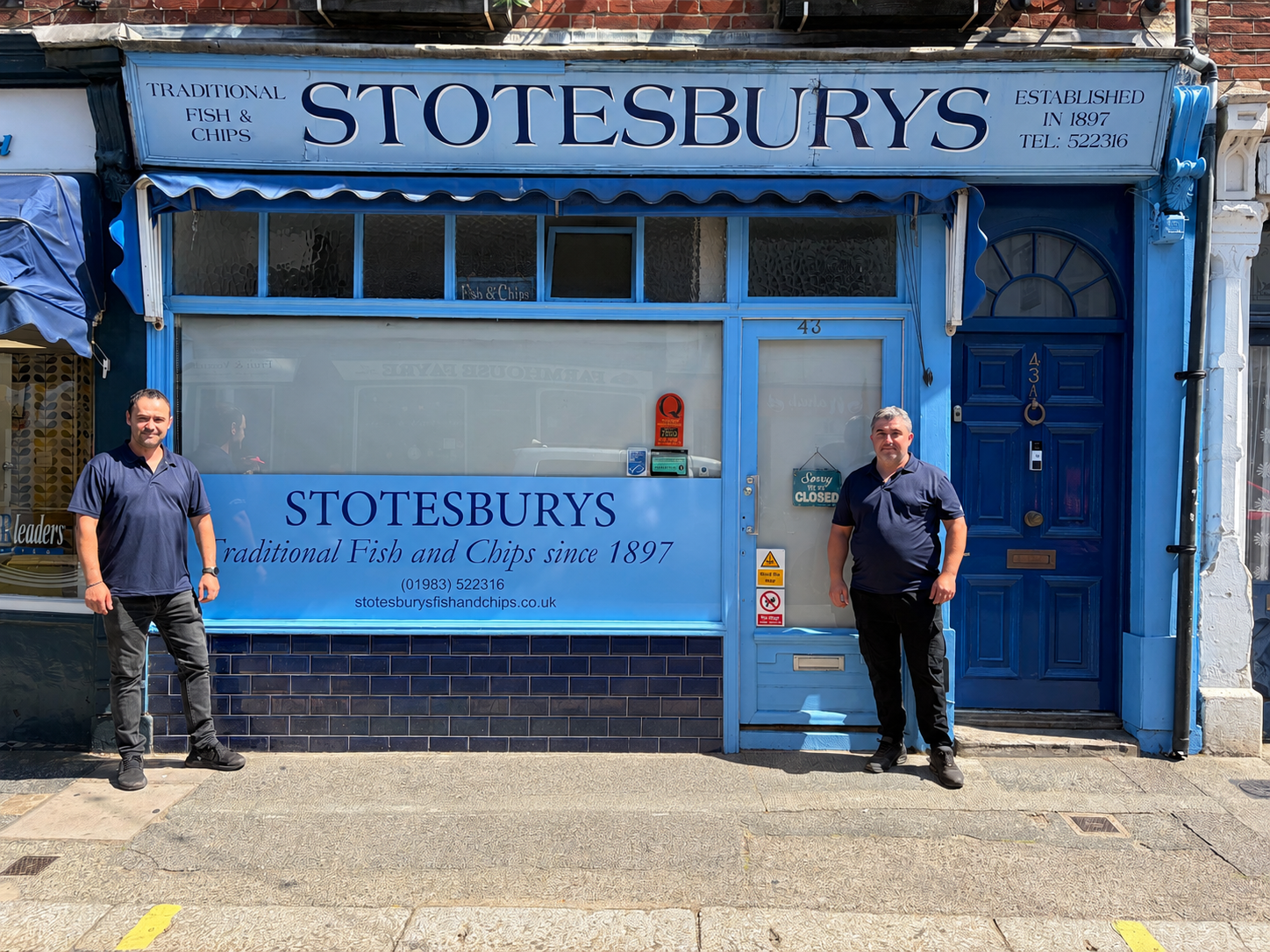 NEW CHAPTER FOR STOTESBURYS AS FAMOUS CHIPPY PREPARES TO REOPEN