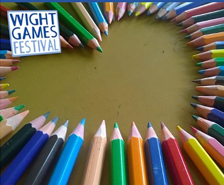 GET THE CRAYONS OUT! WIGHT GAMES FESTIVAL EXTENDS COLOURING COMPETITION DEADLINE