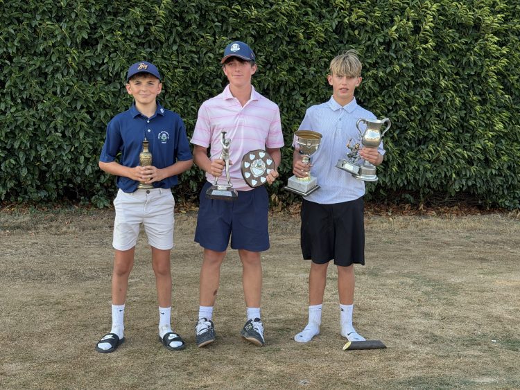 THOMAS CLEMENS CROWNED SHANKLIN & SANDOWN GOLF CLUB JUNIOR CHAMPION