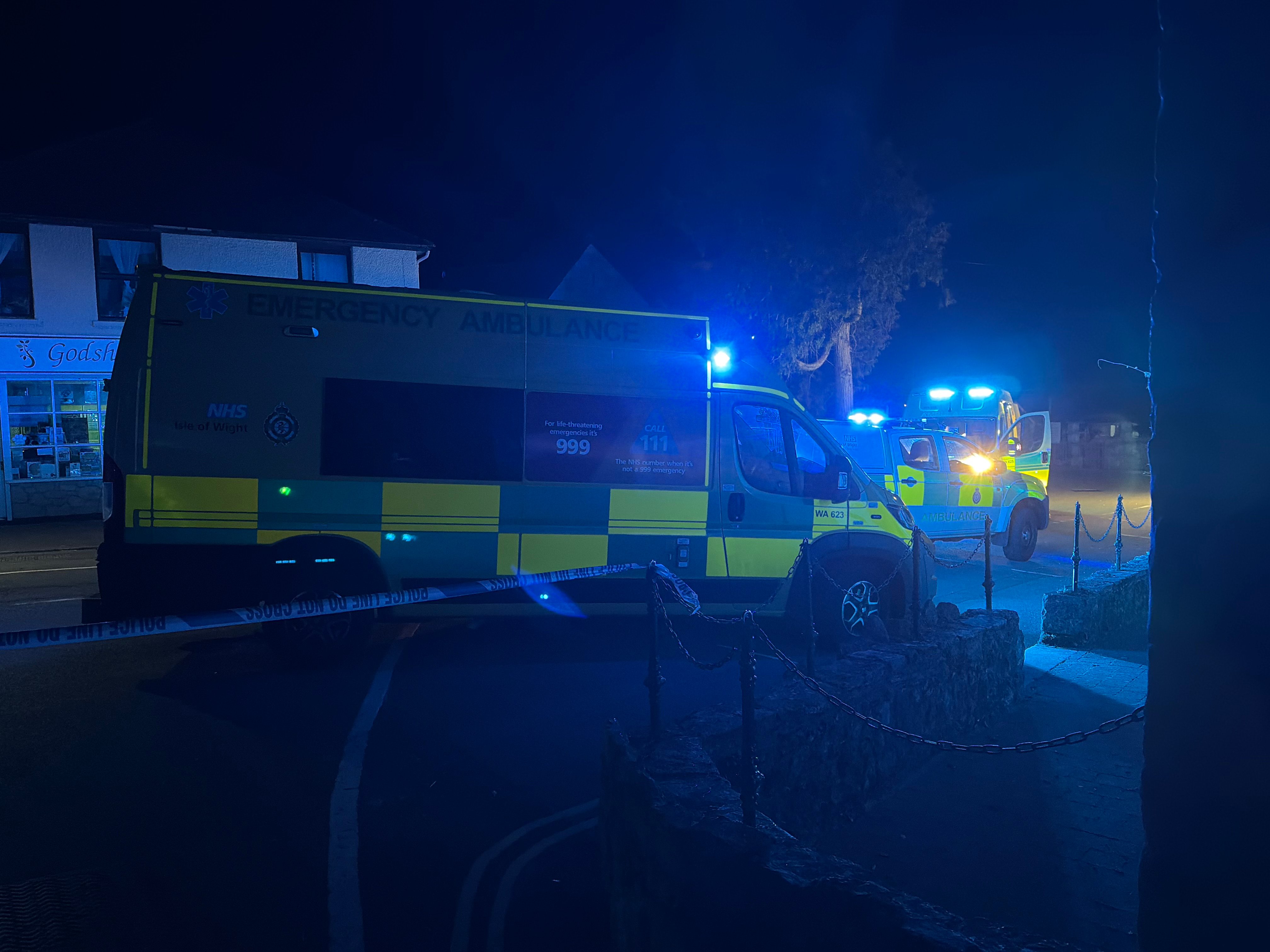 AIR AMBULANCE SCRAMBLED TO SERIOUS COLLISION IN GODSHILL