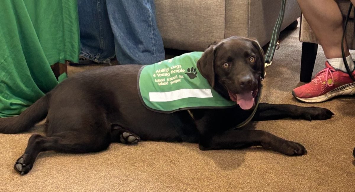 ORCHARD HOUSE SPONSORS THERAPY DOG-IN-TRAINING ZARA AFTER RESIDENTS ENJOY SPECIAL VISIT