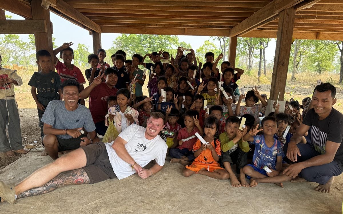 BATHROOM BUSINESS RAISING FUNDS FOR LIFE-CHANGING CAMBODIA SCHOOL PROJECT