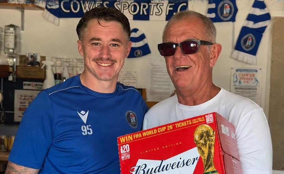 McKIE PERFECT HAT-TRICK FIRES COWES SPORTS TO FIRST LEAGUE WIN