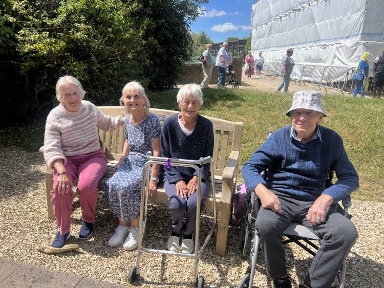 OLD CHARLTON CARE HOME RESIDENTS GO WILD FOR MONKEY HAVEN VISITS