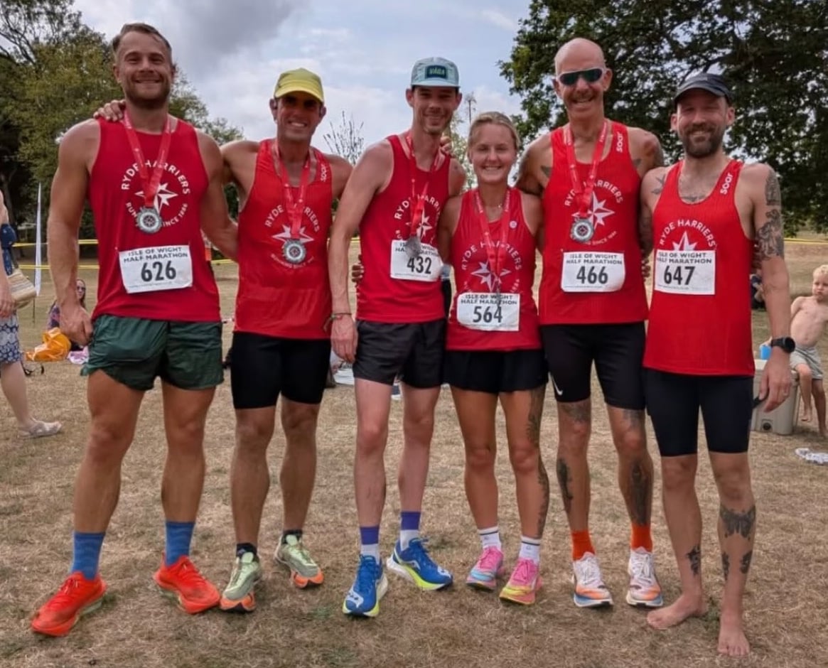 MORE THAN 250 RUNNERS TAKE ON THE HILLS IN ISLE OF WIGHT HALF MARATHON