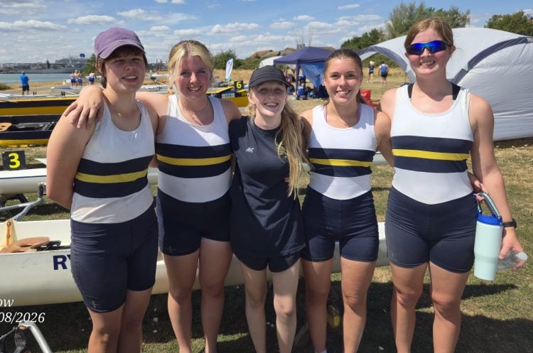 RYDE ROWERS REACH MULTIPLE FINALS AT WOOLSTON REGATTA