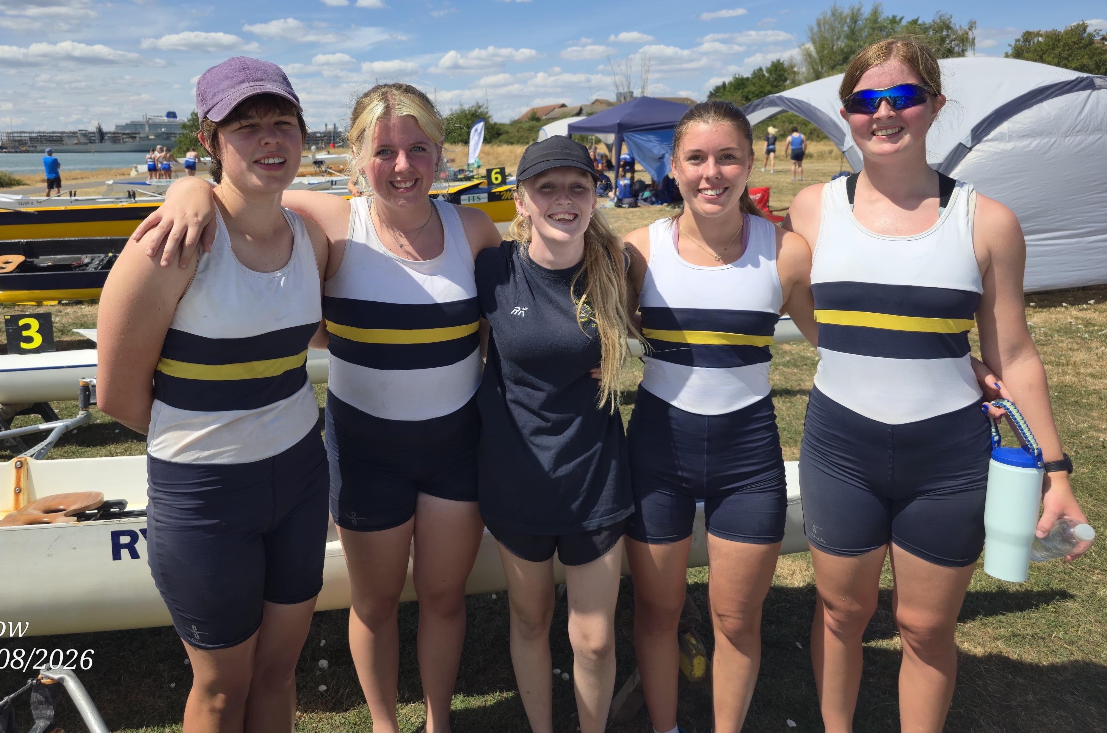 RYDE ROWERS REACH MULTIPLE FINALS AT WOOLSTON REGATTA