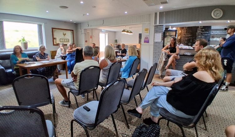 VILLAGERS RAISE ‘SECRET RECORDING’ FEARS AT TENSE WROXALL HALL MEETING