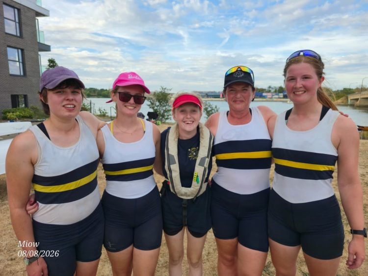 RYDE WOMEN RACE TO PODIUM FINISH AT COALPORTERS REGATTA