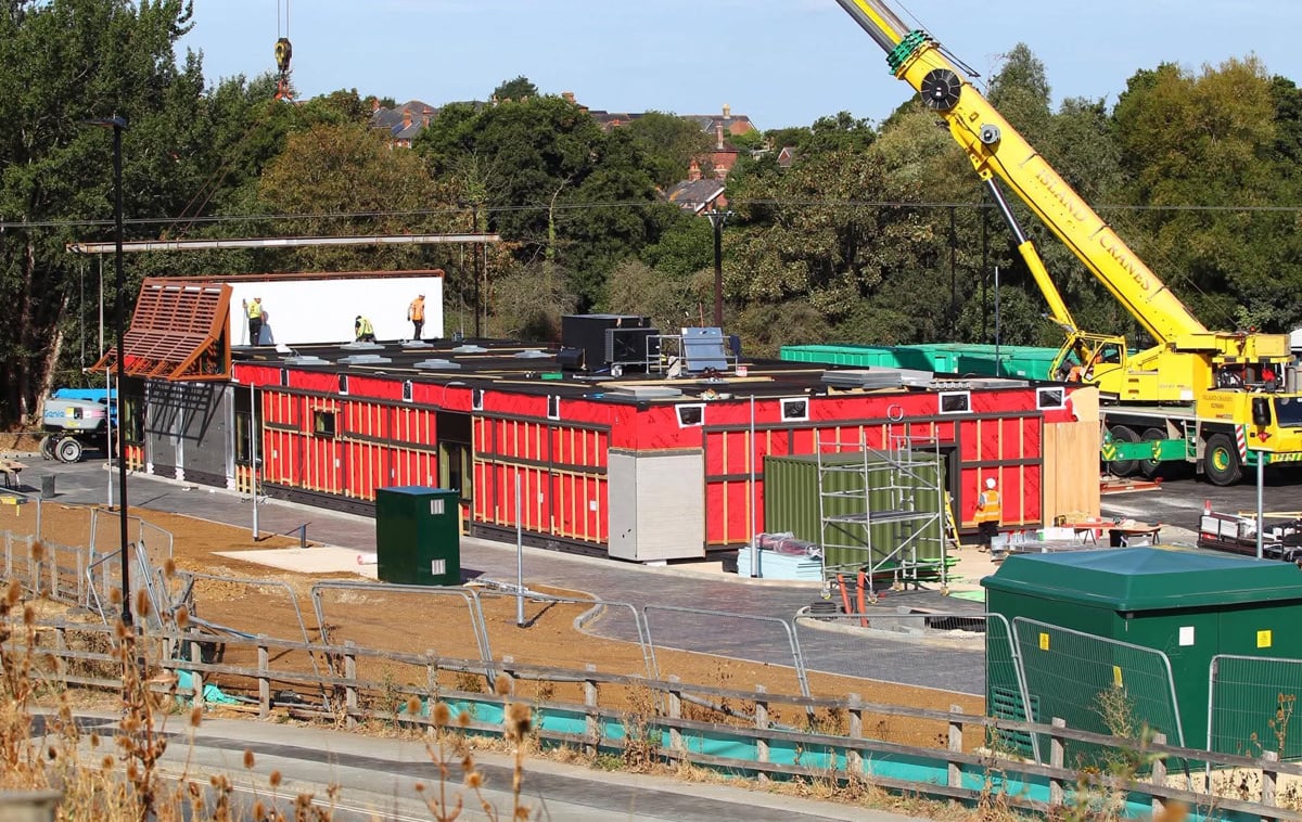 NEWPORT MCDONALD’S DRIVE-THRU TAKES SHAPE AHEAD OF SEPTEMBER OPENING