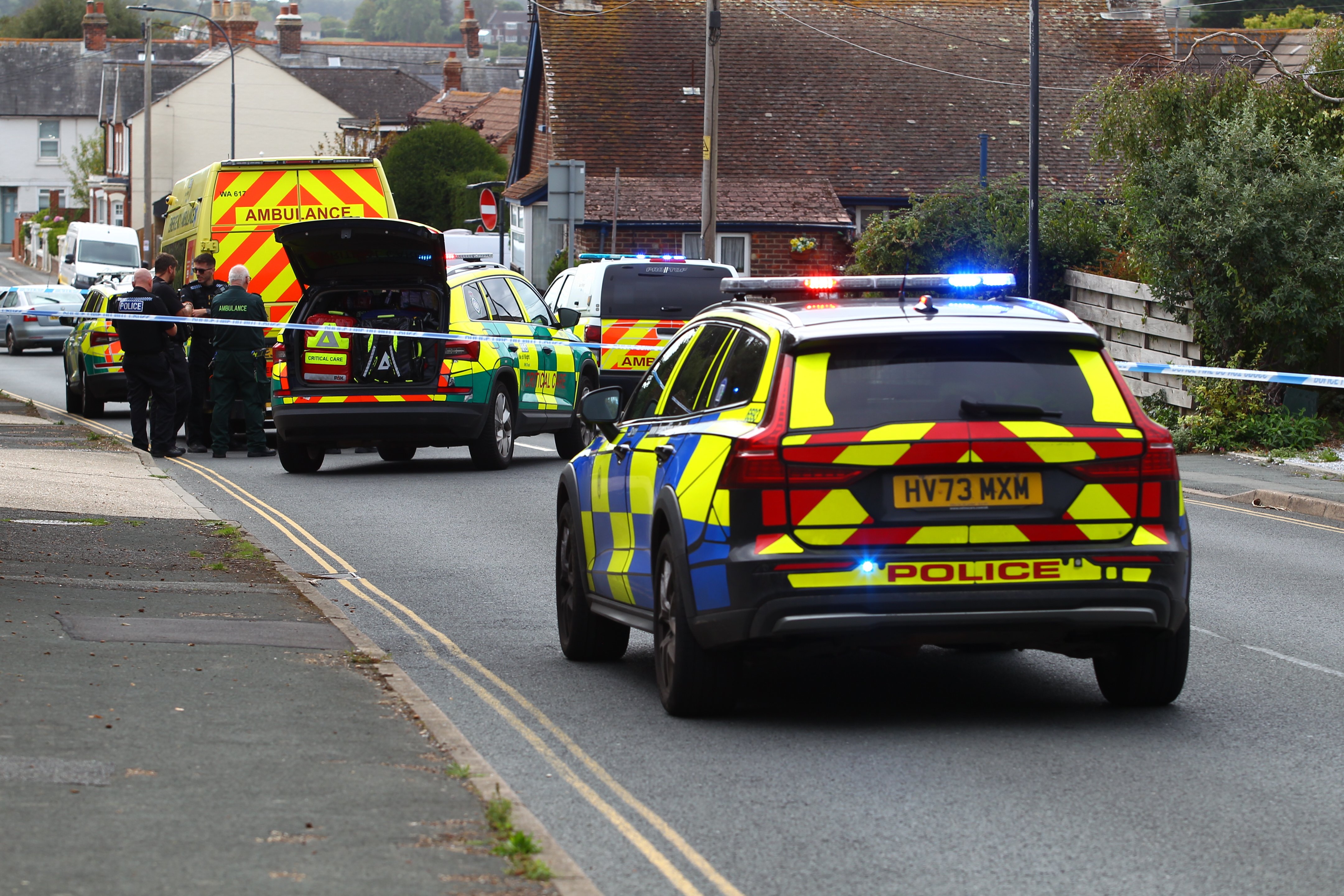 MAIN ROAD CLOSED AMID EMERGENCY INCIDENT
