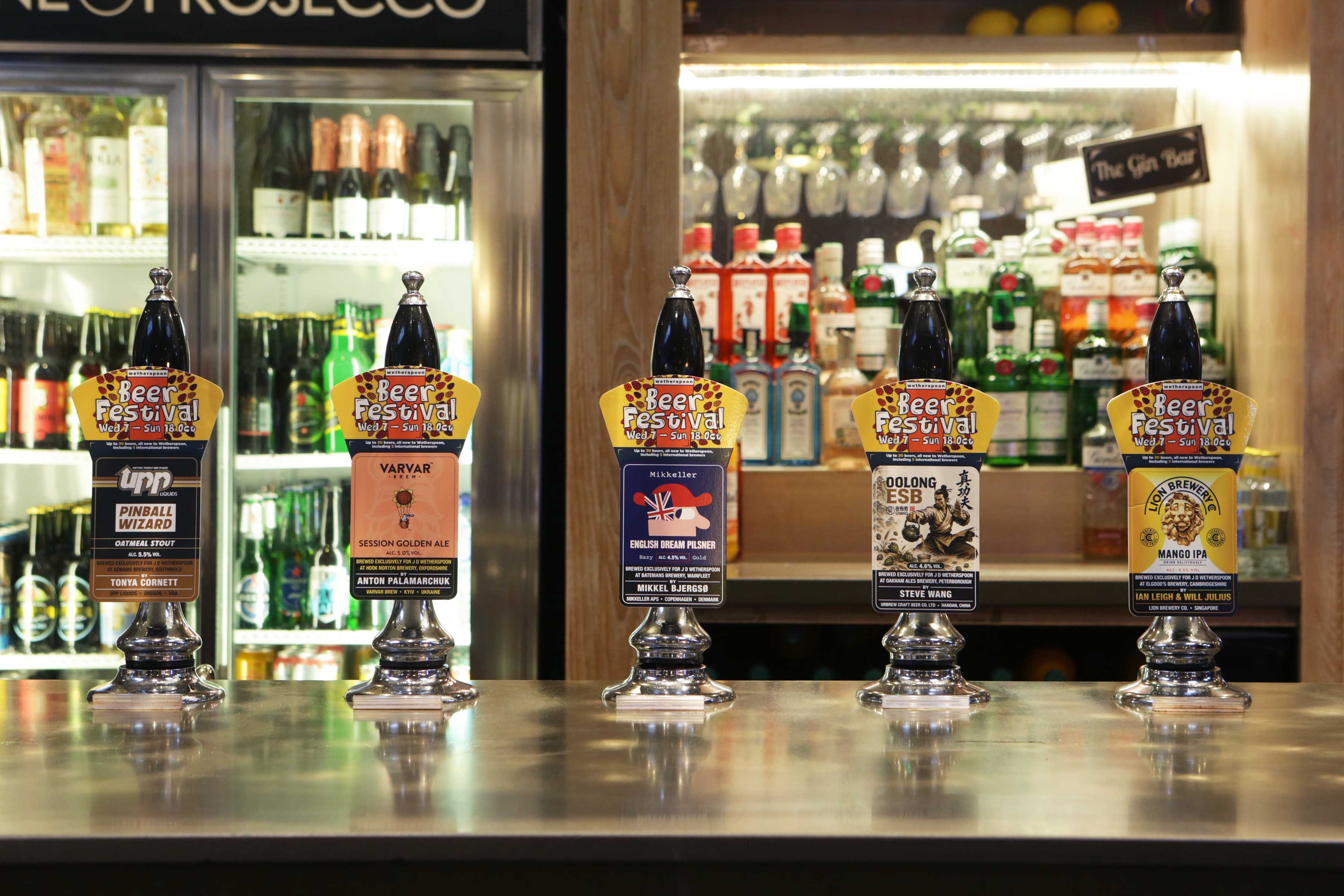 £2.99 PINTS AS RYDE AND NEWPORT WETHERSPOON PUBS TO HOST 12-DAY BEER FESTIVAL