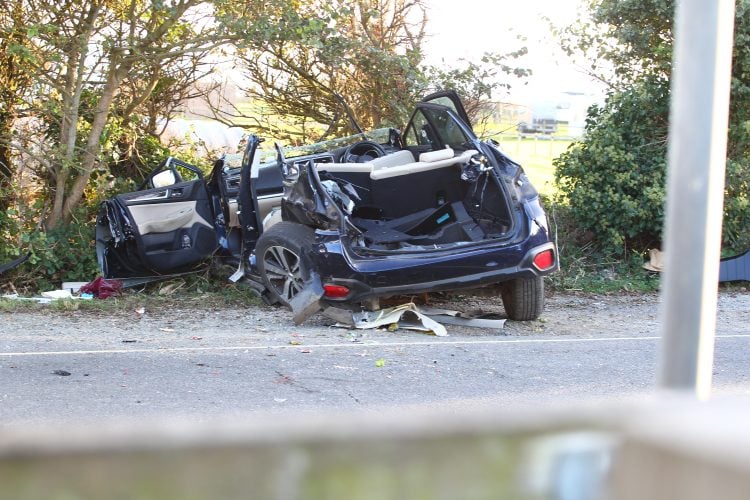 UPDATED: AIR AMBULANCE MEDICS RUSH TO SERIOUS CRASH ON MILITARY ROAD