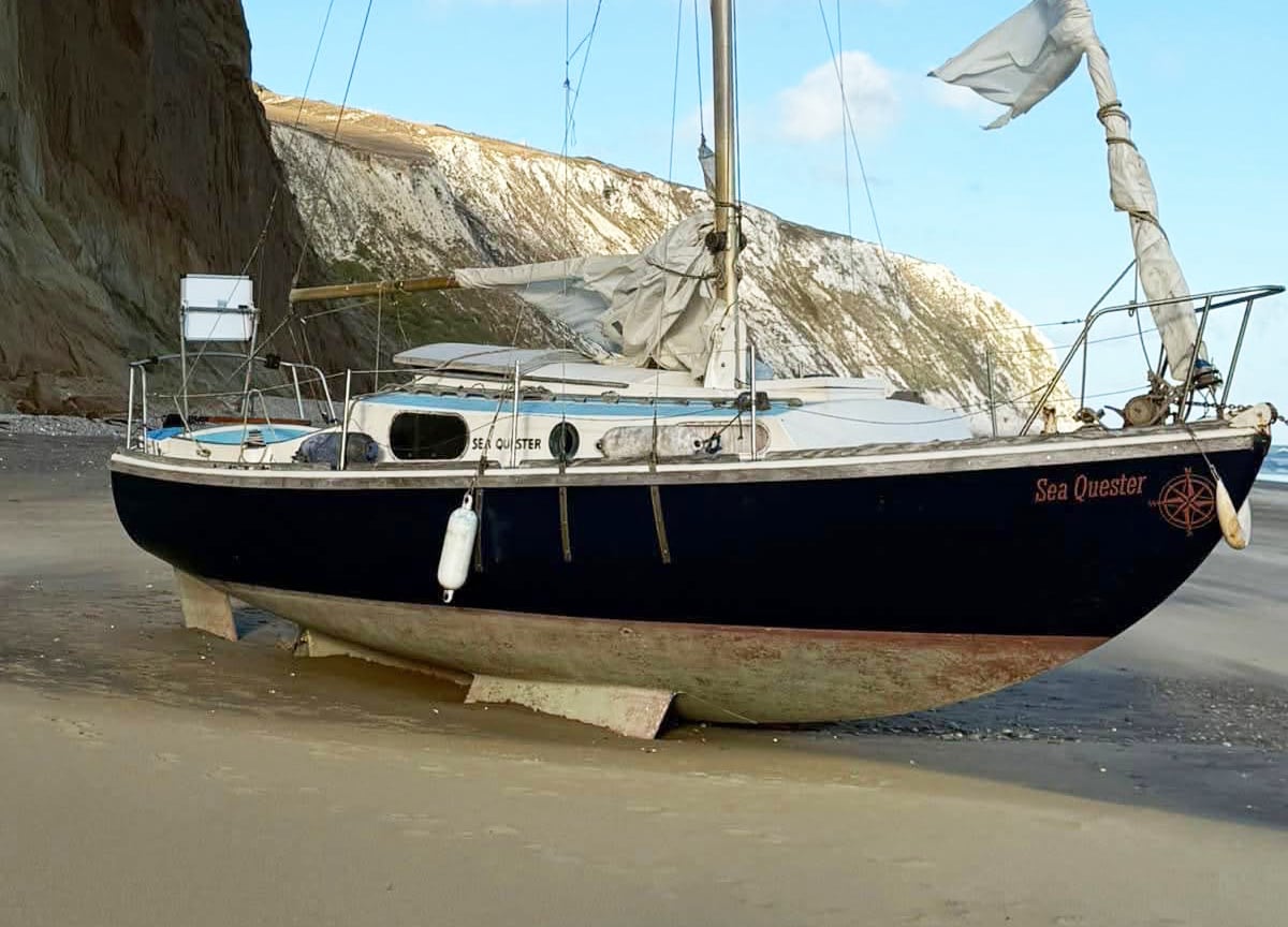 ‘SERIOUS RISK’ WARNING OVER YACHT AS QUESTIONS REMAIN OVER WHO WILL REMOVE VESSEL