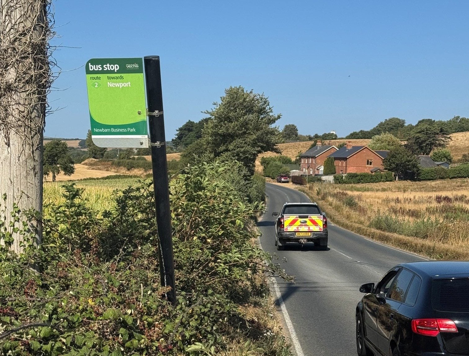 BUS STOP UPGRADES TO FORCE A3056 CLOSURE AND LENGTHY DIVERSION FROM TODAY
